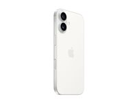 Apple iPhone 16 - 5G smartphone - dobbelt-SIM / Internminne 256 GB - OLED-display - 6.1" - 2556 x 1179 piksler - 2x bakkameraer 48 MP, 12 MP - front camera 12 MP - hvit MYEF3QN/A