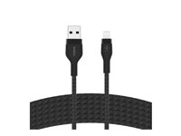 Belkin BOOST CHARGE - Lightning-kabel - USB hann til Lightning hann - 3 m - svart CAA010BT3MBK