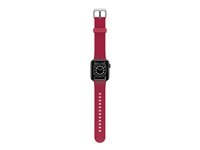 OtterBox All Day Comfort - Bånd for smart armbåndsur - 38/40/41mm - rouge rubellite (rosa) - for Apple Watch Hermès Series 7, Hermès Series 9, Nike Series 7, Series 10, Series 8, Series 9 77-93699