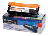 Brother TN328BK - Svart - original - tonerpatron - for Brother DCP-9270CDN, HL-4570CDW, HL-4570CDWT, MFC-9970CDW TN328BK