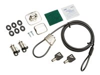 HP Business PC Security Lock v3 Kit - System, sikkerhetssett - for HP 280 G3, 280 G4, 285 G3, 290 G1, 290 G2, 290 G3; Desktop Pro A 300 G3, Pro A G2; EliteDesk 705 G4 (micro tower, SFF), 705 G5 (SFF), 800 G4 (SFF, tower), 800 G5 (SFF, tower); ProDesk 400 G5 (micro tower, SFF), 400 G6 (micro tower, SFF), 600 G4 (micro tower, SFF), 600 G5 (micro tower, SFF) 3XJ17AA