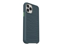 LifeProof WAKE - Baksidedeksel for mobiltelefon - neptun, blågrønn - bløt bølge - for Apple iPhone 11 Pro 77-65118