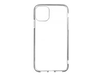 Insmat Crystal - Baksidedeksel for mobiltelefon - termoplast-polyuretan (TPU) - gjennomsiktig - for Apple iPhone 11 650-1679