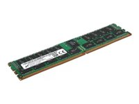 Lenovo - DDR4 - modul - 16 GB - DIMM 288-pin - 3200 MHz / PC4-25600 - 1.2 V - registrert - ECC - grønn - for ThinkStation P620 30E0, 30E1 4X71B67860