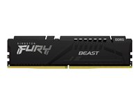 Kingston FURY Beast - DDR5 - modul - 16 GB - DIMM 288-pin - 5200 MHz / PC5-41600 - CL40 - 1.25 V - ikke-bufret - on-die ECC KF552C40BB-16