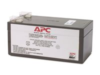 APC Replacement Battery Cartridge #47 - UPS-batteri - 1 x batteri - blysyre - 3200 mAh - svart - for P/N: BE325, BE325-CN, BE325-FR, BE325-GR, BE325-IT, BE325-LM, BE325R, BE325R-CN, BE325-UK RBC47