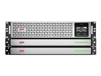 APC Smart-UPS On-Line Li-Ion 1000VA - UPS (rackmonterbar/ekstern) - AC 230 V - 900 watt - 1000 VA - Ethernet 10/100, RS-232, USB - utgangskontakter: 8 - svart SRTL1000RMXLI-NC