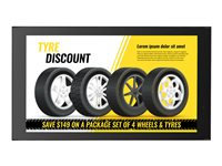 LG 22XE1J-B - 22" Diagonalklasse (21.5" synlig) LED-bakgrunnsbelyst LCD-skjerm - intelligent skilting utendørs - full sol - webOS - 1080p 1920 x 1080 22XE1J-B