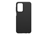 OtterBox React Series - Baksidedeksel for mobiltelefon - støtsikker - syntetisk gummi, polykarbonat - svart - for Samsung Galaxy A23 5G 77-89523