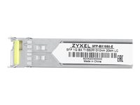 Zyxel SFP-BX1550-E - SFP (mini-GBIC) transceivermodul - 1GbE - 1000Base-BX - LC-enkeltmodus - opp til 20 km - 1550 (TX) / 1310 (RX) nm (en pakke 10) SFP-BX1550-E-ZZBD01F