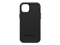 OtterBox Defender Series - Baksidedeksel for mobiltelefon - robust - MagSafe-samsvar - polykarbonat, syntetisk gummi - svart - for Apple iPhone 14 Plus 77-88364