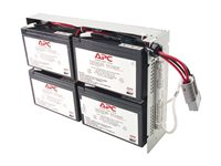 APC Replacement Battery Cartridge #23 - UPS-batteri - blysyre - svart - for P/N: SUA1000R2ICH, SUA1000RM2UTW, SUA1000RMI2U(P), SUA1000RMI2U-3XW, SUA1000RMI2U-5XW RBC23