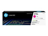 HP 219A - Magenta - original - LaserJet - tonerpatron (W2193A) - for P/N: 499Q6F#B19, 499Q7F#BAZ, 499Q8F#B19, 499Q8F#BAZ, 499R0F#BAZ, 8D7L0A#BAZ W2193A